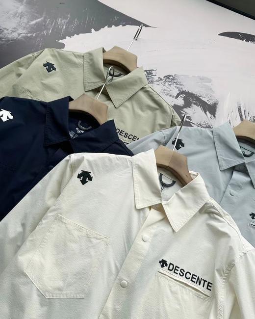 F031494四色新款抗皱免烫长袖衬衣外套男女同款户外运动衬衫 商品图4