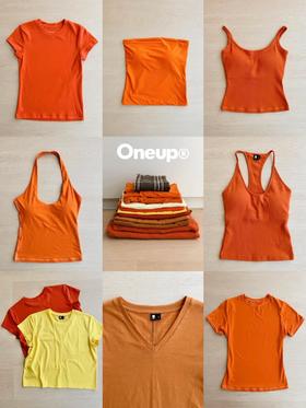 Orange outfit｜夏日橘子汽水穿搭🍊