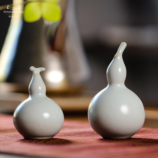 问鼎鼎峰系列月白老款葫芦茶宠（大） 商品图1