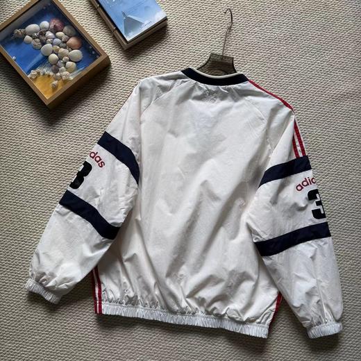 F031466潮流感梭织面料宽松V领运动套头卫衣球衣男女同款 商品图2