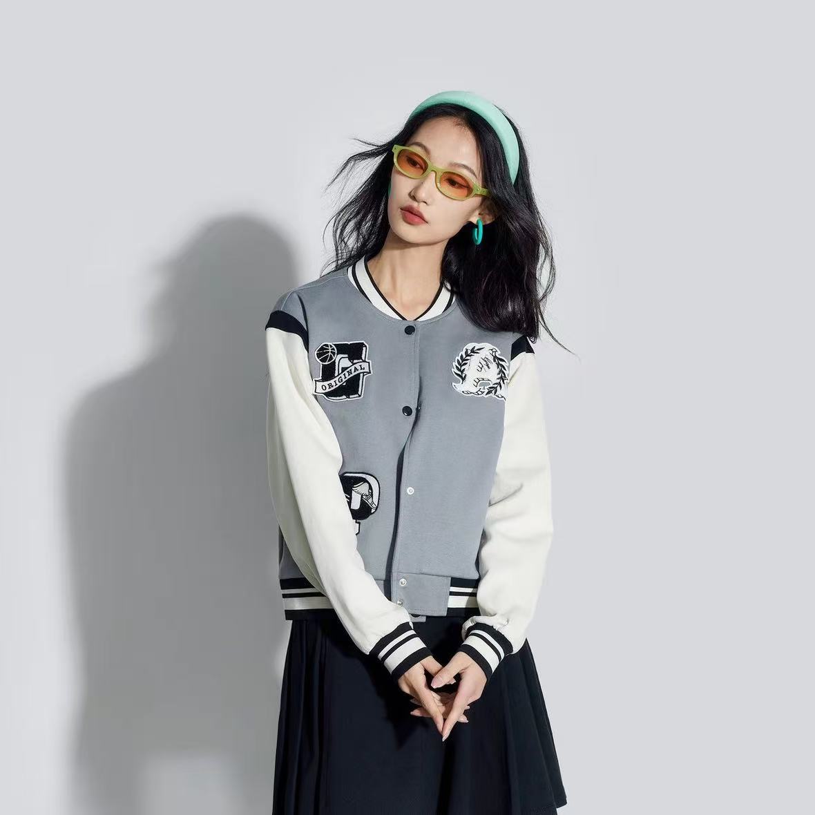 GAP 149.9 元 棒球服 (线上线下同时在售不保证有货,活动款不退不换介意勿拍)657607-GJ