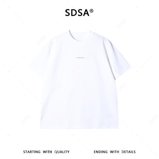 36228SDSA男装2026新款高贵轻奢美式撞色印花字母圆领短袖T恤百搭宽松 商品图1