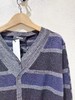 女款条纹针织开衫la 商品缩略图2