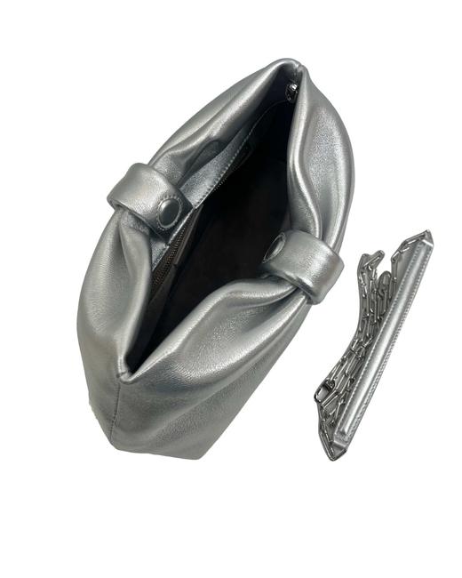 小号粒面羊皮革蝴蝶结手袋斜挎包ba010 商品图3