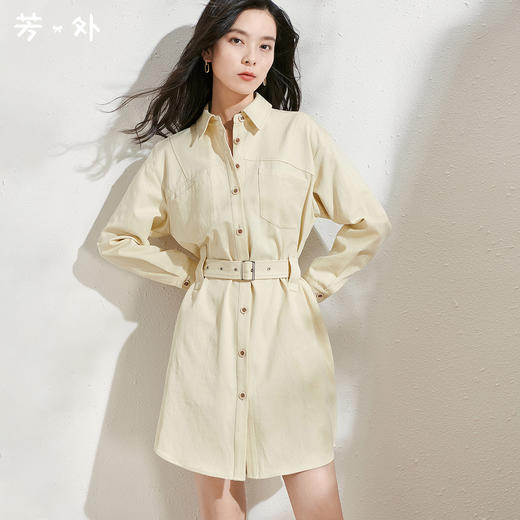 剩S/M/XL 芳外连衣裙8G22AL0037 商品图0