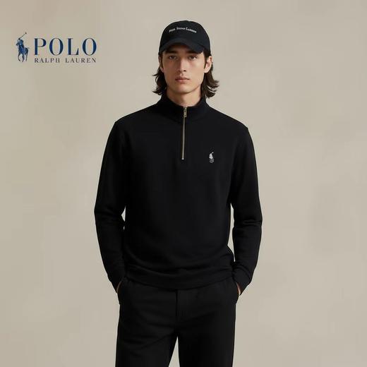 F031480新款锦氨高弹半拉链运动长袖薄款卫衣 商品图6