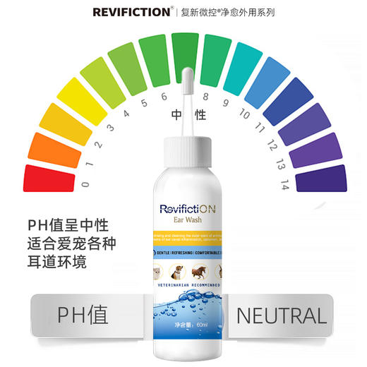 复新微控耳滋悦宠物抑菌洗耳液消毒清洁去污植物成分温和无刺激 商品图3