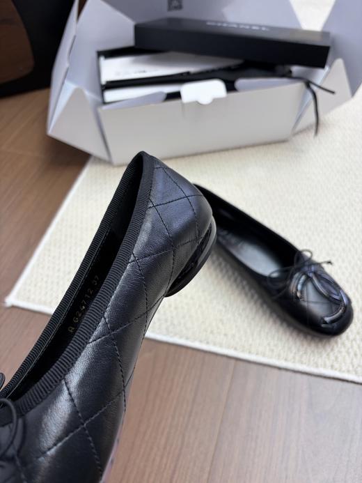 点此购买 Chanel香奈儿女士中古款康鹏系列芭蕾舞鞋 dx 342257 商品图13