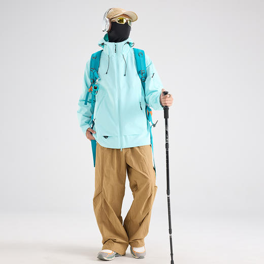 意大利Leaveland枫叶品牌 女短款26889/男女款26888冲锋外套 潮流版型 防水防风透气 商品图10