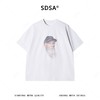 26T602SDSA男装2026新款高贵轻奢时尚简约人物印花圆领短袖T恤百搭时尚 商品缩略图1