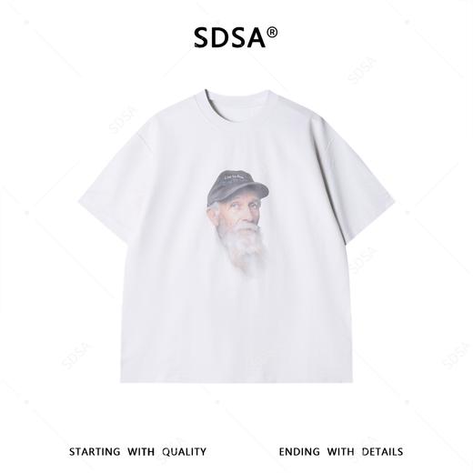 26T602SDSA男装2026新款高贵轻奢时尚简约人物印花圆领短袖T恤百搭时尚 商品图1
