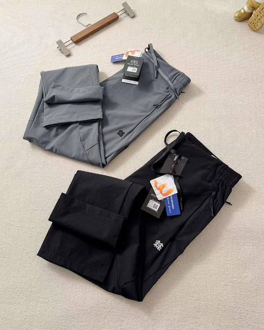 F031497男士松紧腰围休闲梭织运动速干舒适透气长裤 商品图2