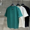 重磅潮牌字母T恤简约设计感纯色男短袖夏季宽松百搭圆领上衣    YLZ-A620 商品缩略图1