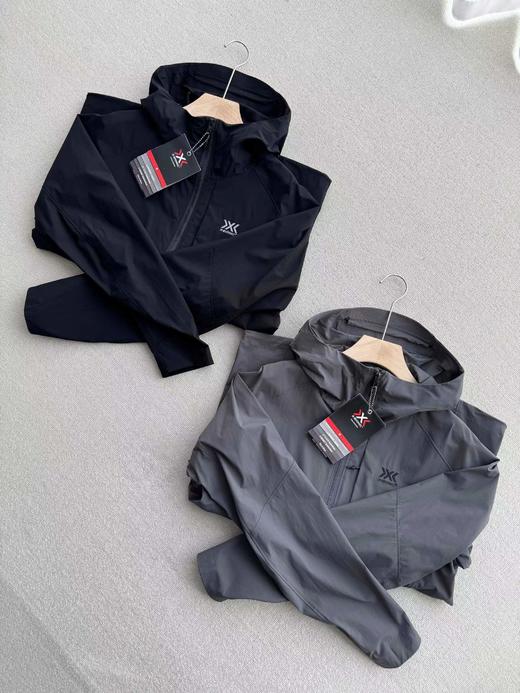 F031444户外防风拒水良好透湿弹力耐磨中量连帽夹克 商品图3