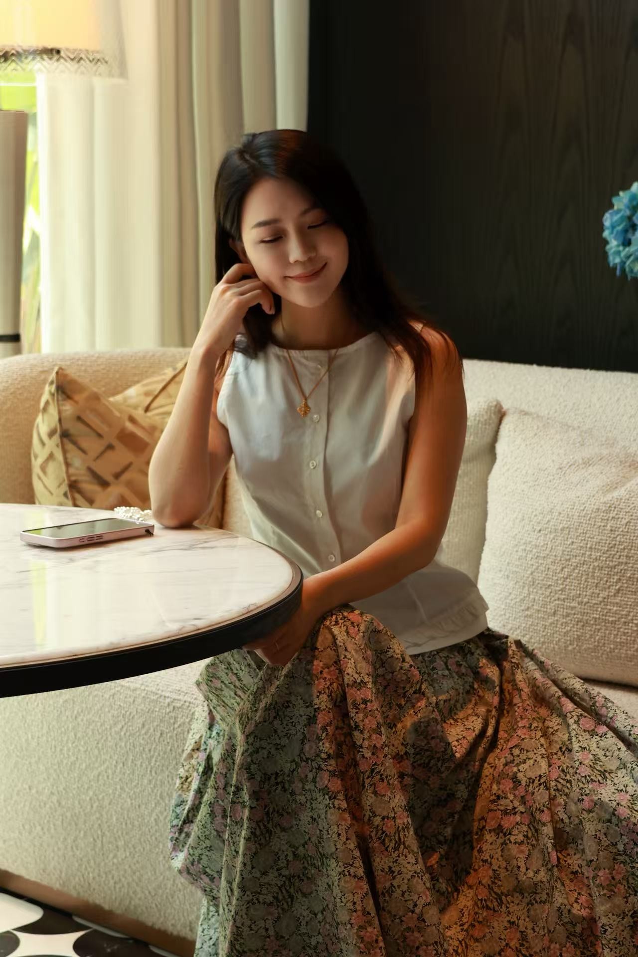 梦之香|别致花边气质小衫