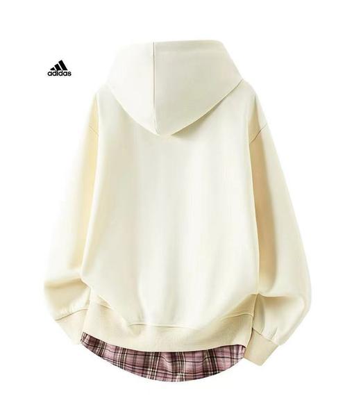 F031437大方随性撞色拼接宽松版型连帽套头开衫卫衣外套 商品图5