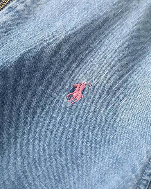 F031410女款夹克版复古风牛仔外套短款修身柔软翻领夹克 商品图11