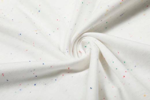 F031405夏季新品圆领彩砂小标字母印花男女宽松短袖T恤 商品图3