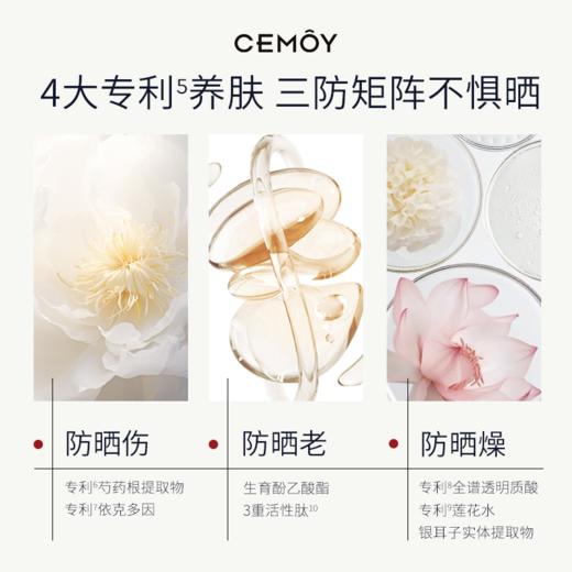 【买一送一】CEMOY澳诗茉无瑕倍护美白防晒乳 | 双特证加持、兼具美白与防晒、快速成膜、清爽不粘腻 商品图4