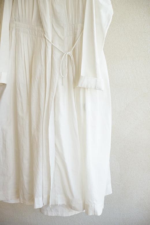 KHADI&CO 经典对襟纽扣罩袍连衣裙 商品图5