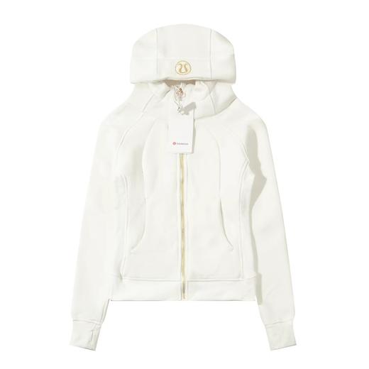 F031451女款薄绒修身轻盈保暖休闲连帽开衫卫衣外套 商品图0