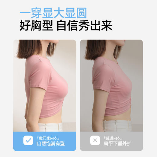 【商场同款】熳洁儿 26年新品小胸聚拢文胸中厚杯法式蕾丝26201538 商品图6