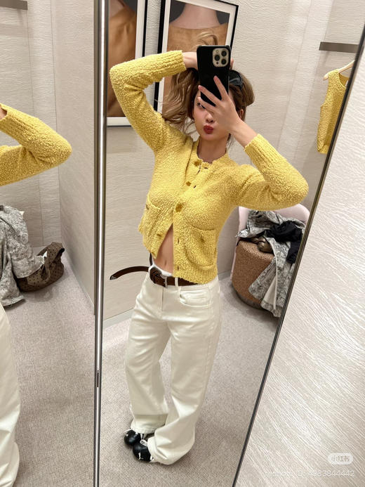 314-8 渠道圆正 雕 26ss进口纱香风两件套 商品图3