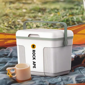 【户外保温箱集合】洛克猩球保温箱户外野餐便携冷藏箱大容量食品保冷保鲜箱手提保温箱 保温箱10L