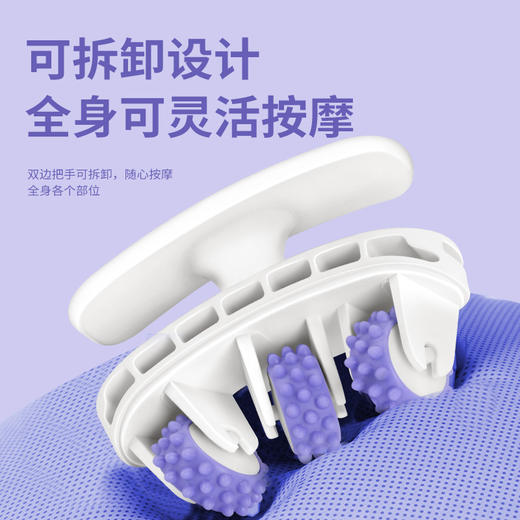 【放松肌肉❗舒缓疲劳】新款健身器材瘦腿器环形运动滚轮手持泡沫按摩轴可拆卸环形美腿器。rh 商品图1