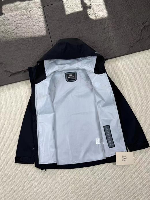F031471防水透湿防风耐磨户外连帽冲锋衣男女硬壳夹克 商品图6