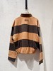 女款条纹polo领卫衣zo001 商品缩略图1