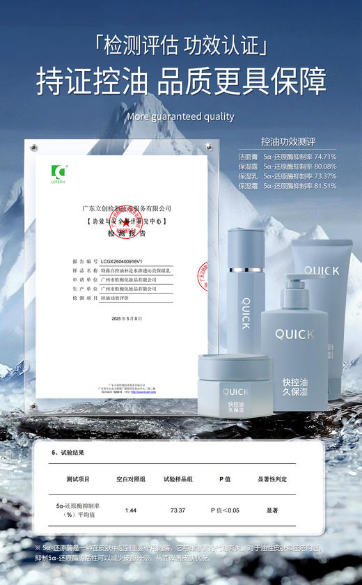8重玻尿酸 男士系列洁面膏，保湿霜，保湿乳，保湿露，特露白 商品图10