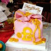 【甜久荟 黄金满袋~粉色翻糖蛋糕】加高4层蛋糕胚 外表是翻糖皮 内里是蛋糕 尺寸参考6寸加高（多一层蛋糕片及多一层夹心）适合5-8人 配上咖啡或茶或香槟 都相得益彰 纯动物鲜奶蛋糕 不齁不腻 商品缩略图3