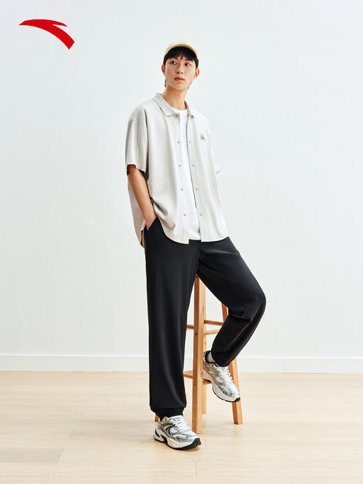 安踏自在裤丨针织运动长裤男士夏季新款冰丝裤休闲裤子152628307 商品图3