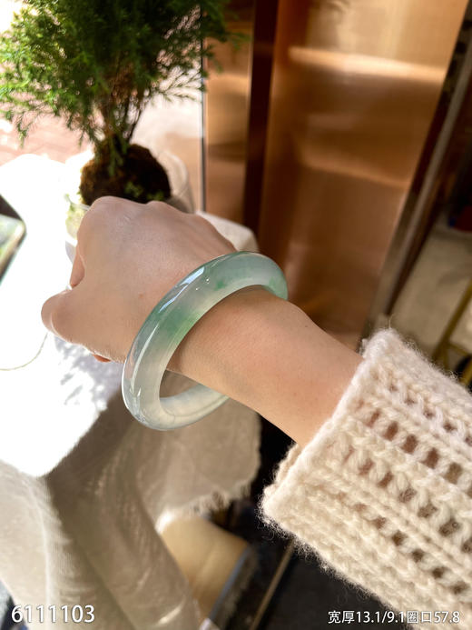 飘翠手镯【6111103】圈口57.8~具体价格微信咨询 商品图5