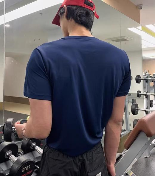 F031434夏季新款男士弹力速干户外运动舒适亲肤短袖T恤 商品图5