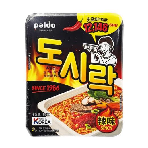 八道 极地辣牛肉碗面86g 팔도 도시락스파이시86g 商品图0