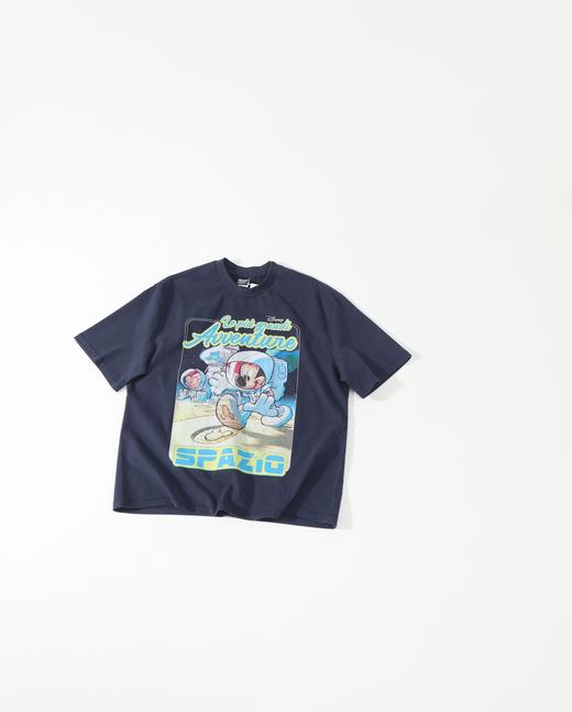 点此购买 Saint Disney米奇&星球大战三方联名限定重磅做旧高街短袖T恤 ms 342369 商品图6