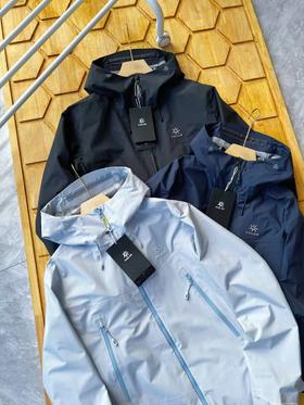 F031454户外登山防水透湿轻量防风防水冲锋衣外套