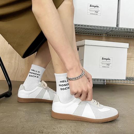 黑白两色/复古德训鞋 软底软面牛皮版本【升级】数字鞋底 商品图2