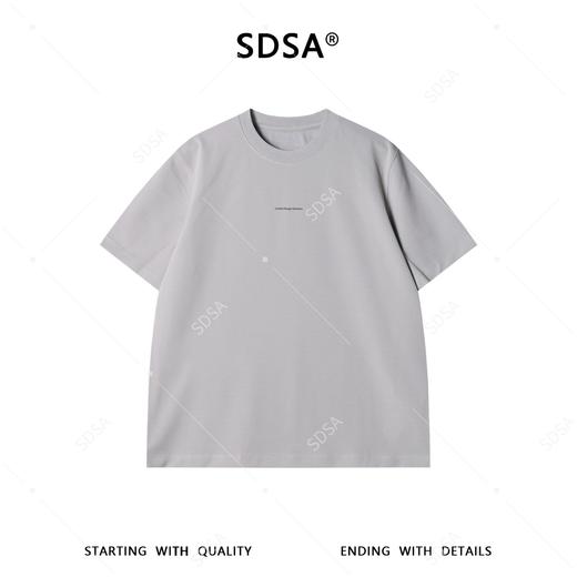 36228SDSA男装2026新款高贵轻奢美式撞色印花字母圆领短袖T恤百搭宽松 商品图1