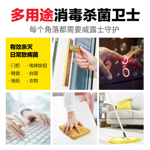 【69.9元1L*3+60ml*2】威露士多用途消毒液 家用杀菌除菌高浓度 商品图1