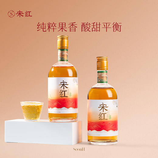 【春日序曲】「宋红2瓶礼袋装」梅之味500ml 6%vol鲜果酒独酌酒聚会酒庆功酒贺岁祝福送礼佳品 商品图0