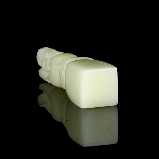 孤品17946寿山芙蓉石佛手钮方章姓名章收藏章1.4*1.4*6.3cm 商品图4