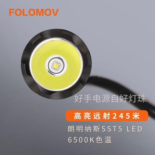 【强光远射245M 1100LM高亮】FOLOMOV小巧快充手电筒HOLD-1升级款 ds 商品图3