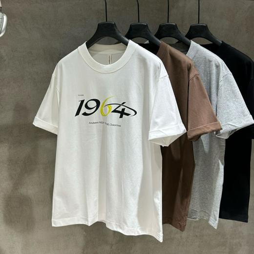 撞色数字印花男装街潮短袖青少年简约时尚T恤    YLZ-A612 商品图0
