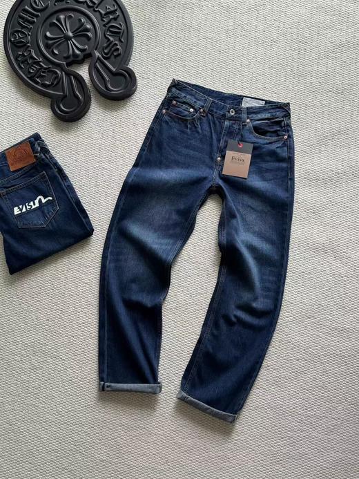 【ss1】新品男士海鸥印花牛仔长裤！！ 商品图0