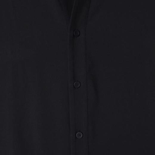 RY95633SDSA男装2026新款高贵轻奢休闲简约纯色V领短袖衬衫百搭时尚衬衣 商品图3