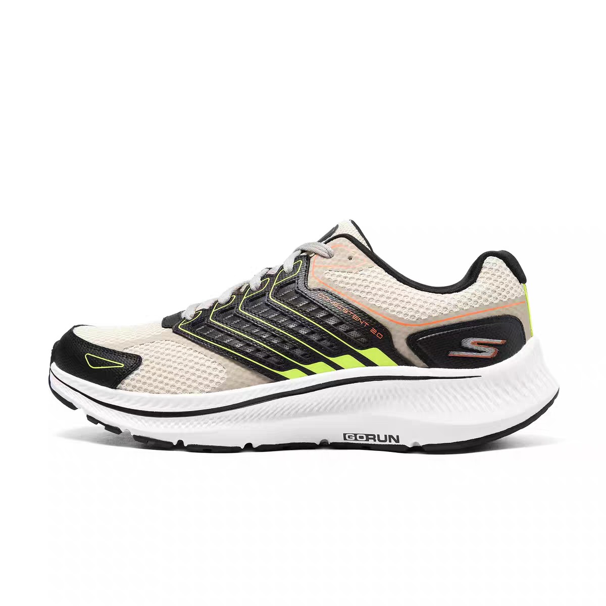 XY/Skechers斯凯奇男鞋轻量吸震运动鞋绑带基础跑步鞋220867