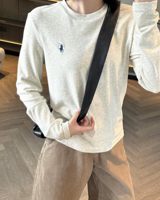rl拉夫lao伦女士小标圆领长袖衫打底衫031403 商品图8